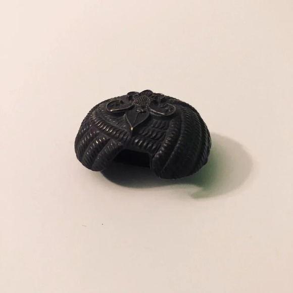 Vintage Boy Scout  Neckerchief Slide Scarf Slider Eagle Crest - Picture 9 of 9